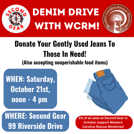 Denim Drive with WCRM!