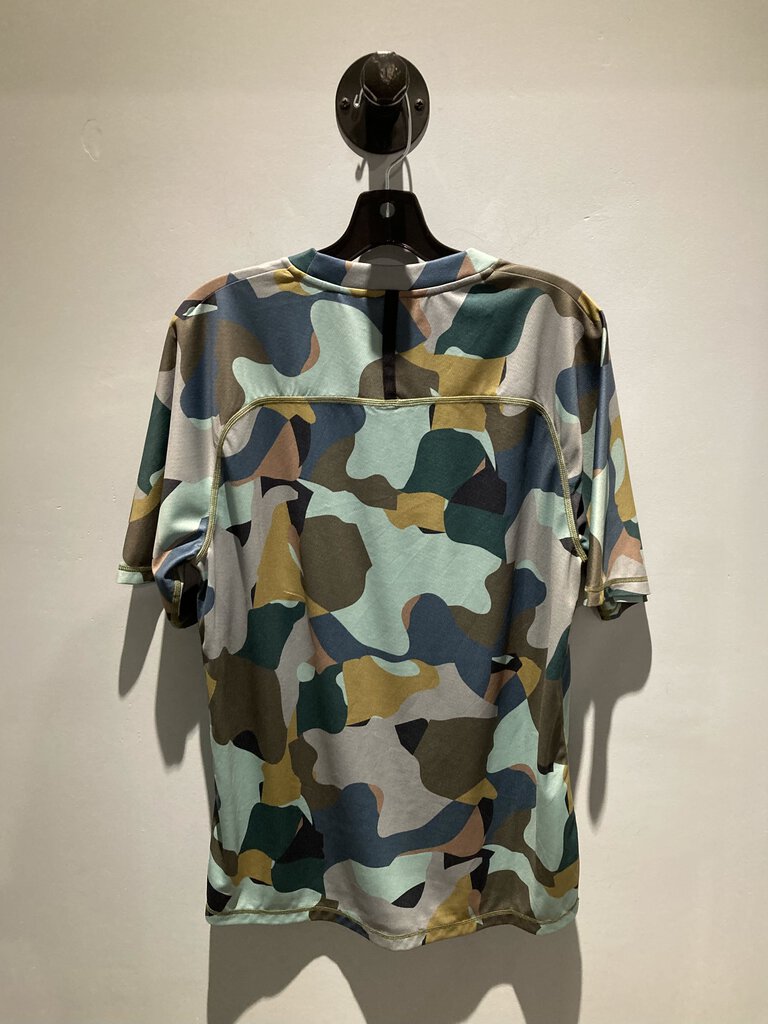 Topo River Tee SS, Green Camo, Men's L