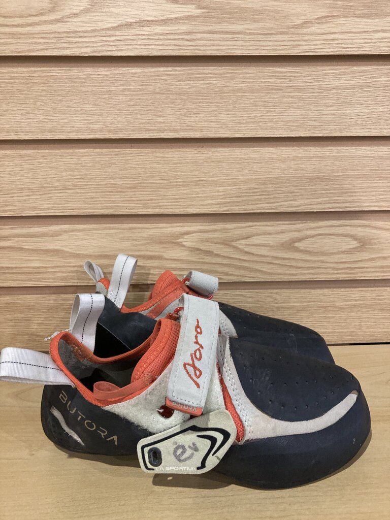 Butora Aora Climbing Shoe, Orange/White, Men's 9.5