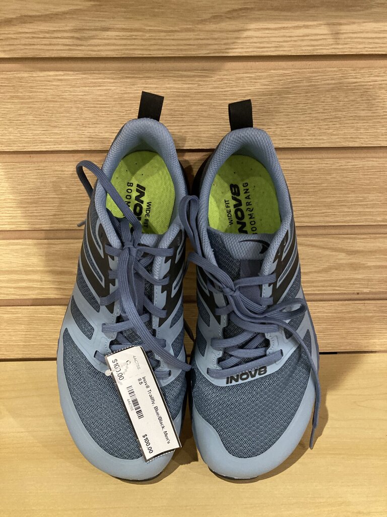 Inov8 Trailfly, Blue/Black, Men's 8.5