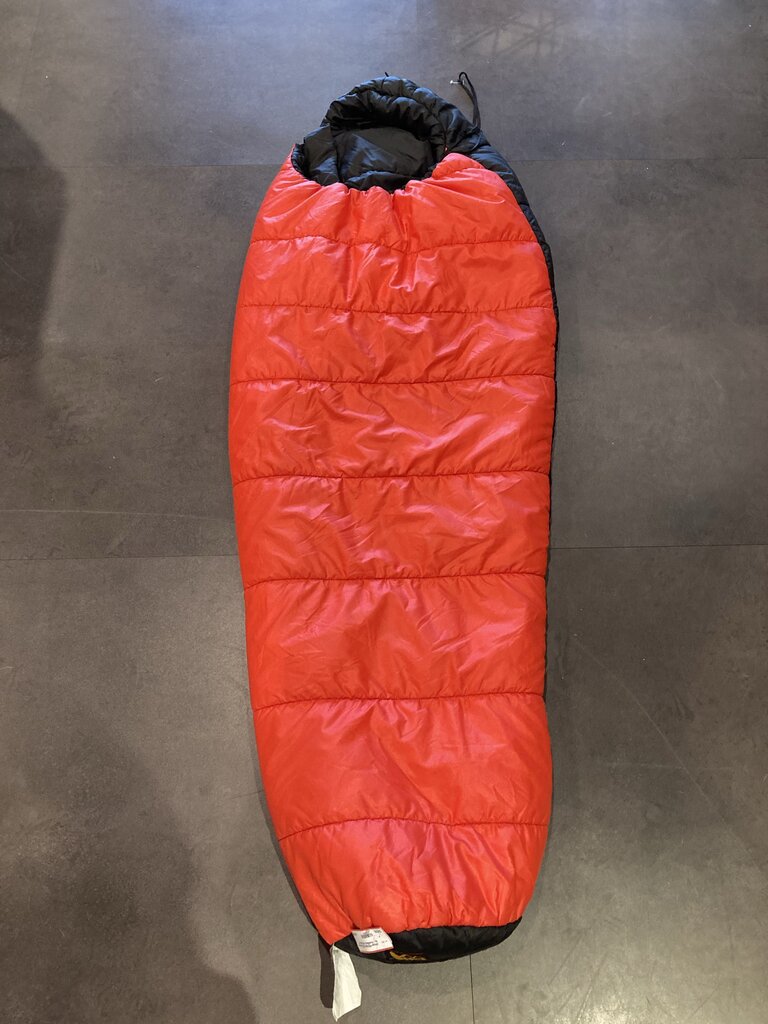 Vintage REI Hollo Fill II Sleeping Bag, Red/Black, 40 Degree?
