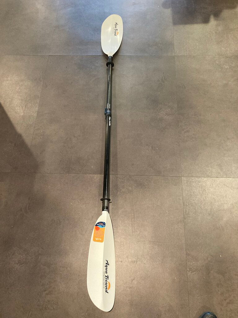 Aqua Bound Sting Ray Hybrid Paddle, 200-215cm, White/Black