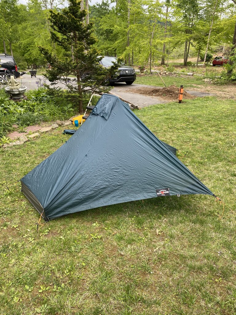 (Small Patch) Lightheart Tent, Blue, Solo?