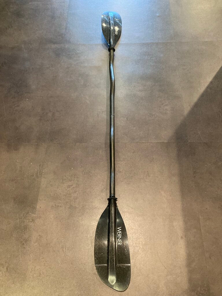 Werner Break Down Bent Shaft Carbon Paddle, 210cm