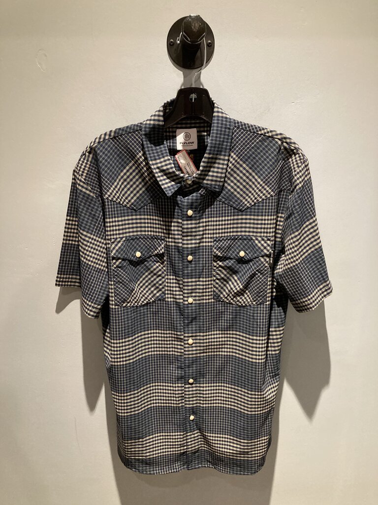 Flylow Cody Shirt, Night/Eucalyptus, Men's L