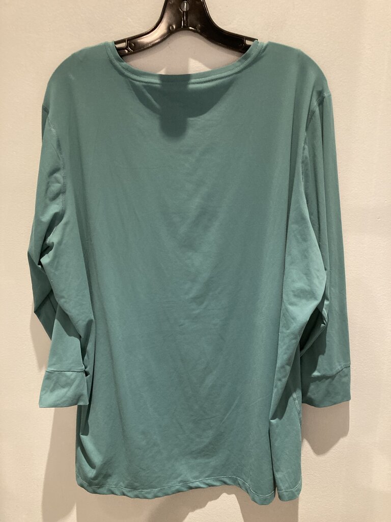 Mountain Hardwear Shirt, Blue, Women's 2XL