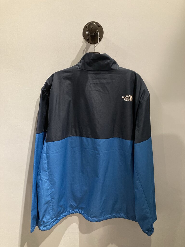 The North Face Wind Jacket, Blue/Blue, Men's XXL