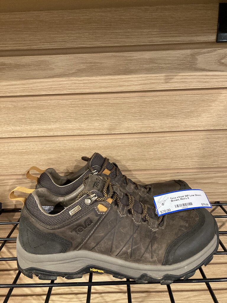 Teva eVent WP Low Shoes, Brown, Men's 8