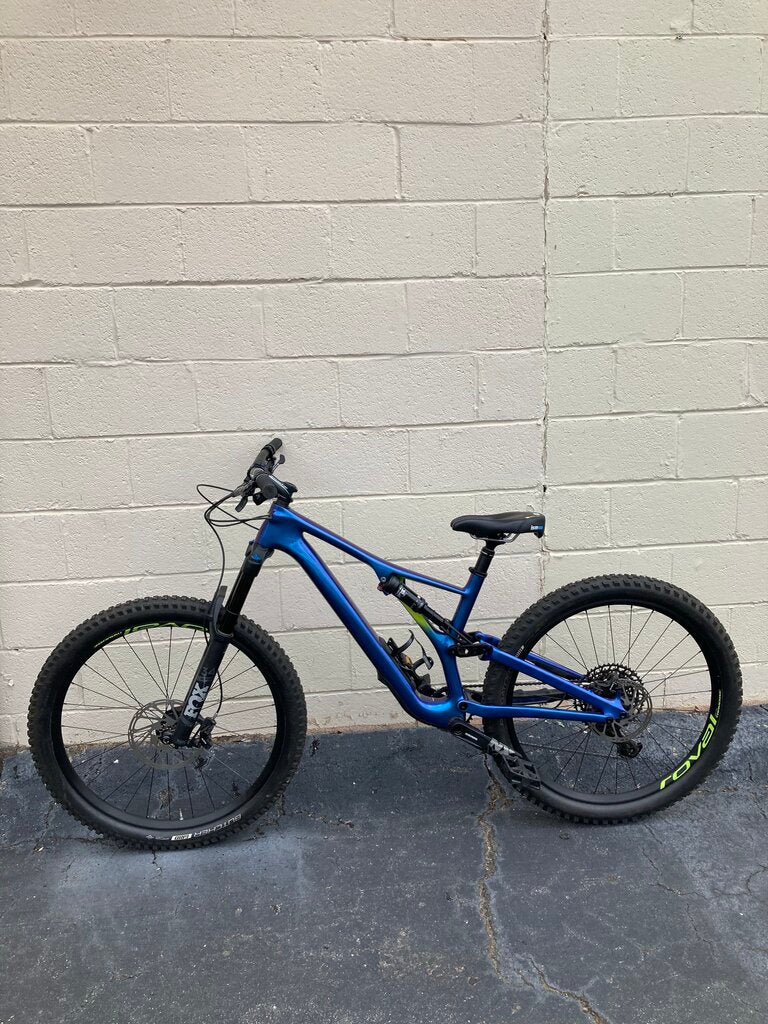 2019 Specialized Stumpjumper Comp Carbon, Blue/Green, 27.5", Medium