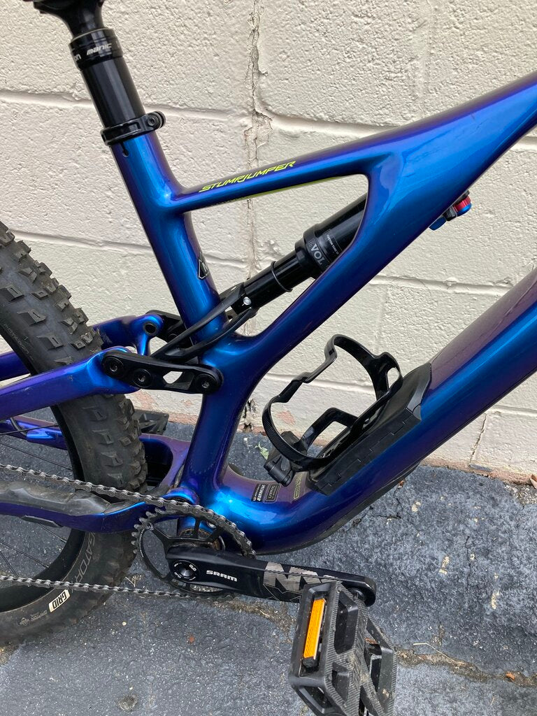 2019 Specialized Stumpjumper Comp Carbon, Blue/Green, 27.5", Medium