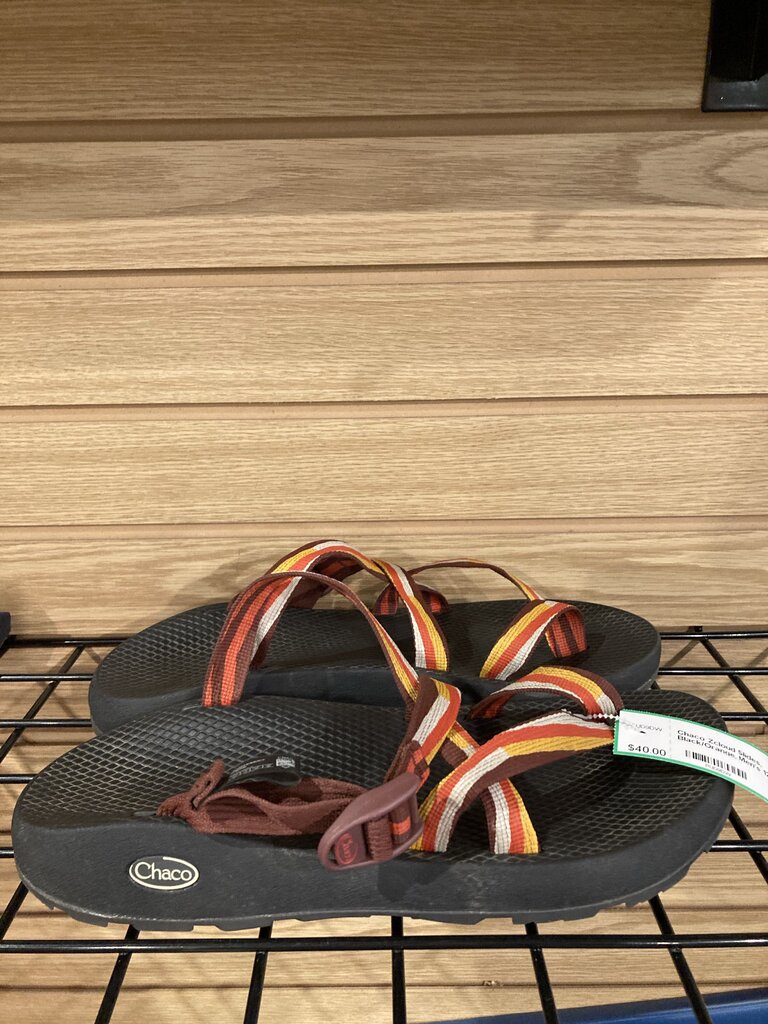 Chaco Zcloud Slides, Black/Orange, Men's 12
