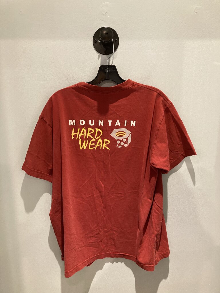 Mountain Hardwear SS Tshirt, Red, Men's XL?