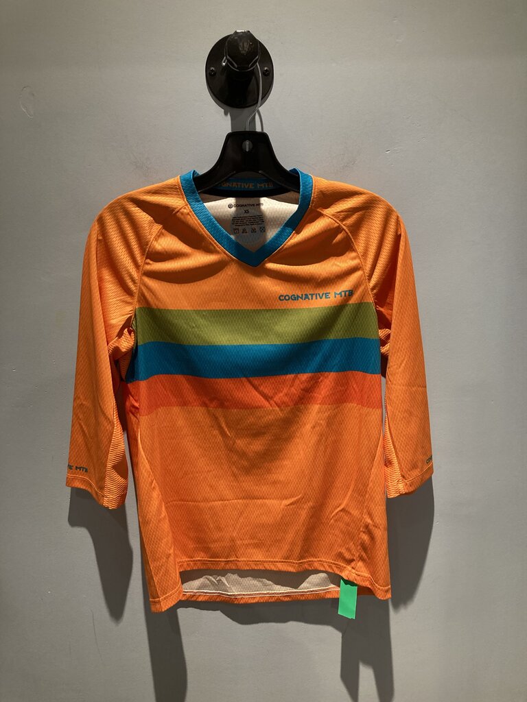 Cognative QS Jersey, Orange/Teal, Women's XS