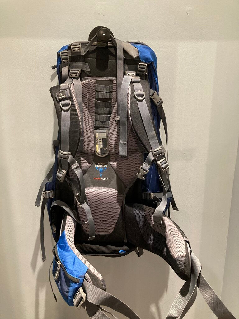Deuter Air Contact 65+10 Backpack, Blue, 65+10L