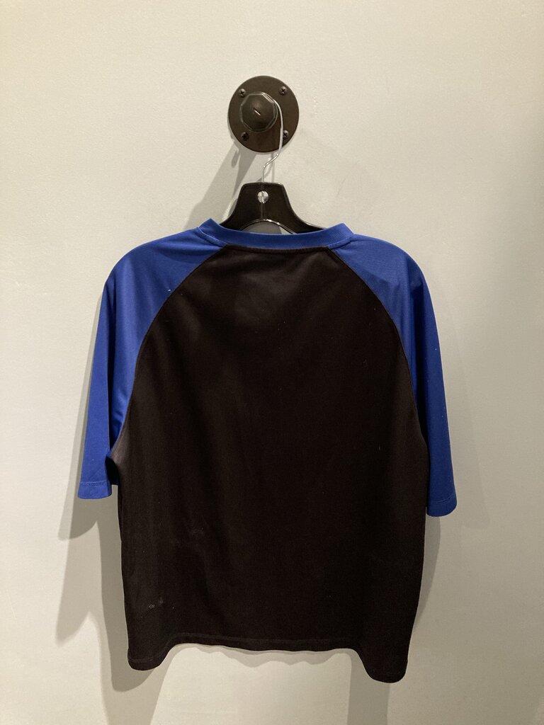 Zoic SS Crew, Black/Blue, Men's XXL