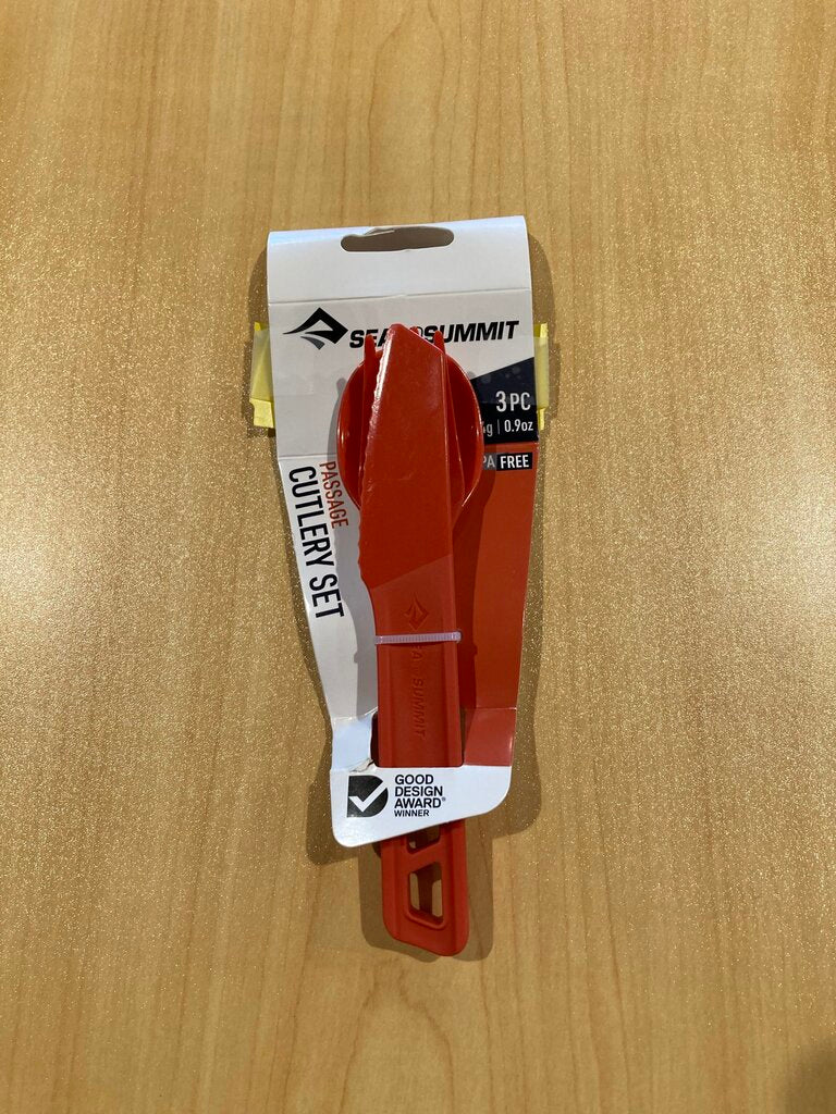 Sea To Summit Passage Cutlery Set, Spicy Orange