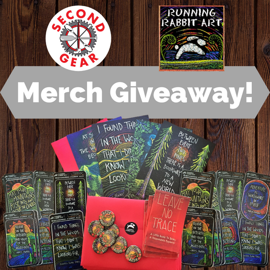 Running Rabbit Art Merch Giveaway!