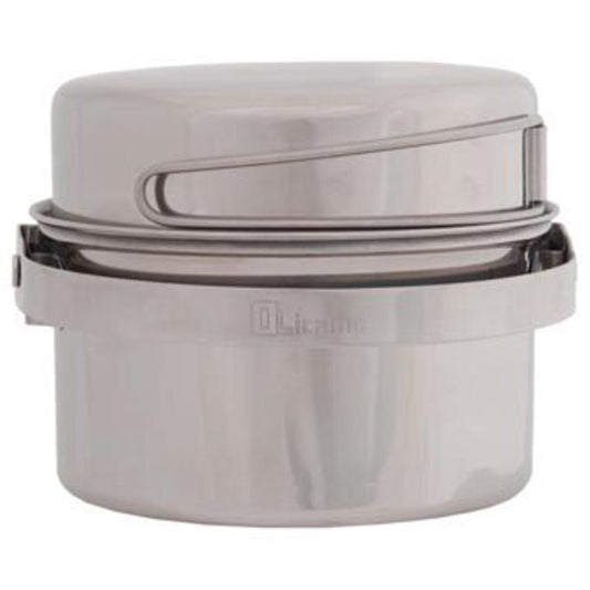 Olicamp AK Cookset, 3 Quarts, Stainless