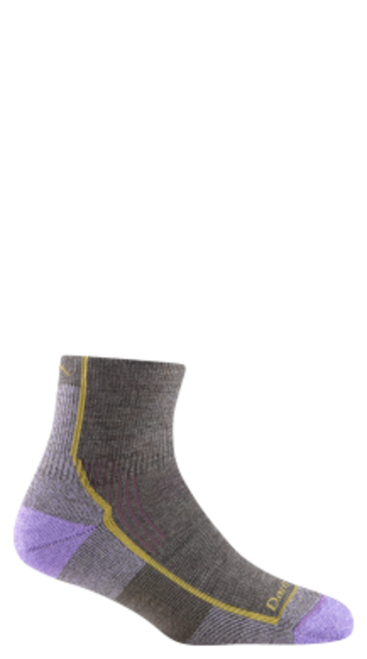Darn Tough Women's Hiker Quarter Midweight w/ Cushion Hiking Sock