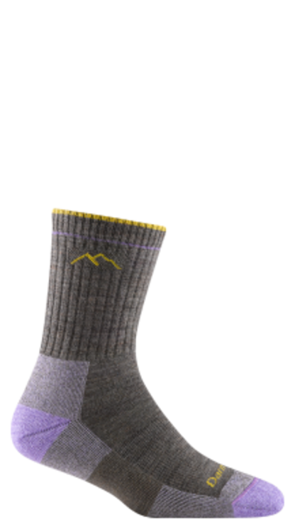 Darn Tough Women's Hiker Micro Crew Midweight w/ Cushion Hiking Sock