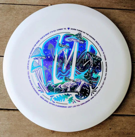 Funn & Frolic x Gateway Mid-Range Golf Disc, Seven Turns