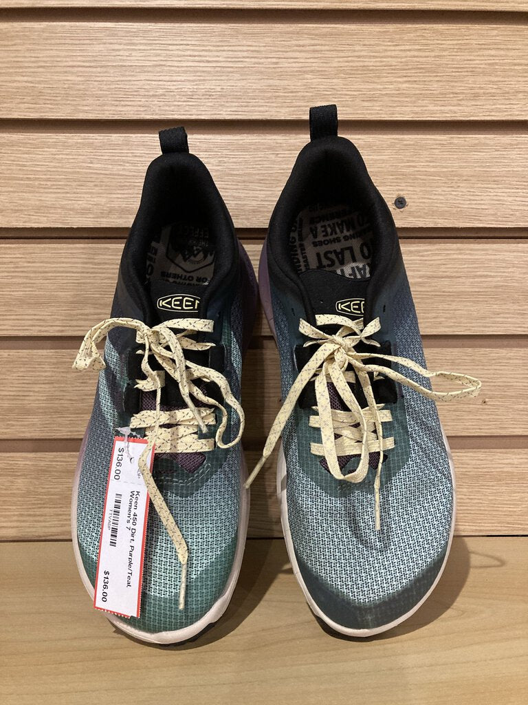 Keen 450 Dirt, Purple/Teal, Women's 7