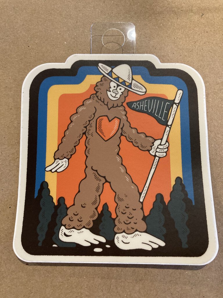 Menottees Bigfoot Love Asheville
