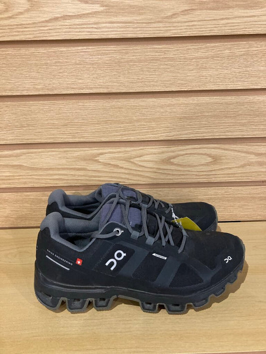 On Cloud WP Low Trail Shoes, Black, Women's 7.5