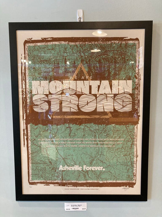 Second Gear "Mountain Strong" Poster Print