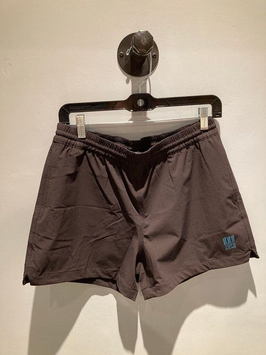 Topo Designs Global Shorts, Black, Women's M