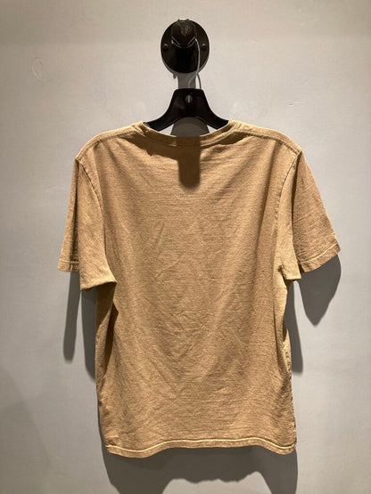 Patagonia SS Crew, Sand/Logo, Men's M