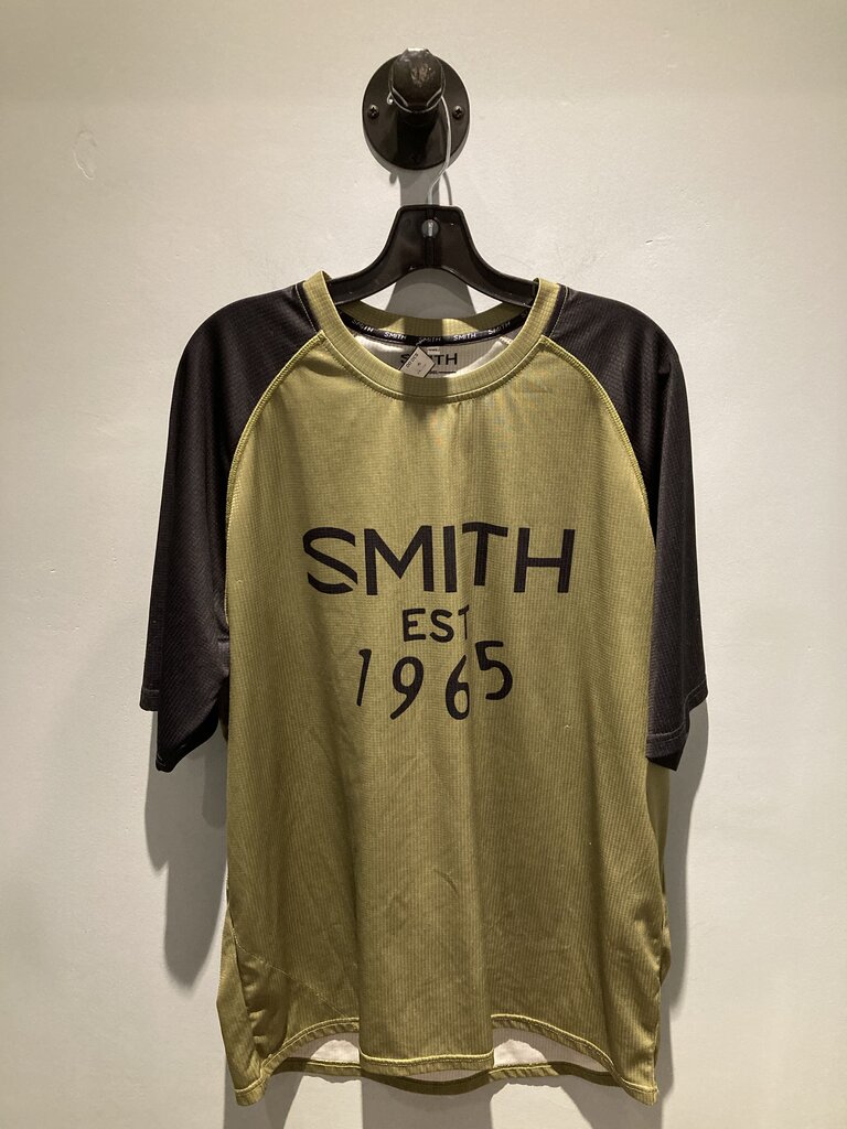 Smith MTB Jersey, Black/Green, Men's XXL