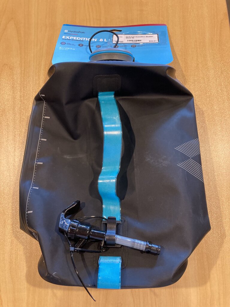 Hydrapak Expedition Bladder, Black, 8L