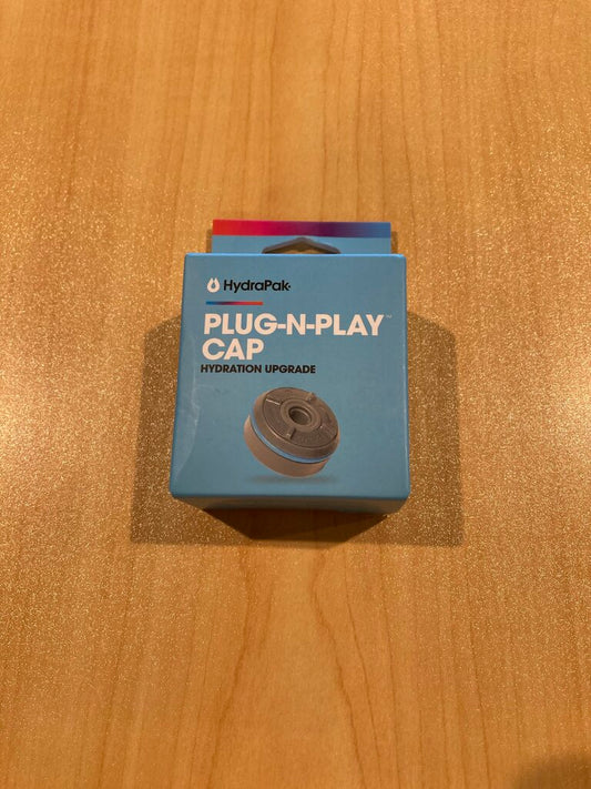 Hydrapak Plug In Play Cap, Grey, 42mm