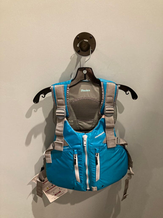 Stohlquist Cruiser PFD, Turquoise, Adult M/L