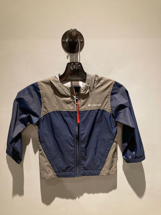 Columbia Wind Breaker, Grey/Blue Kid's 4T