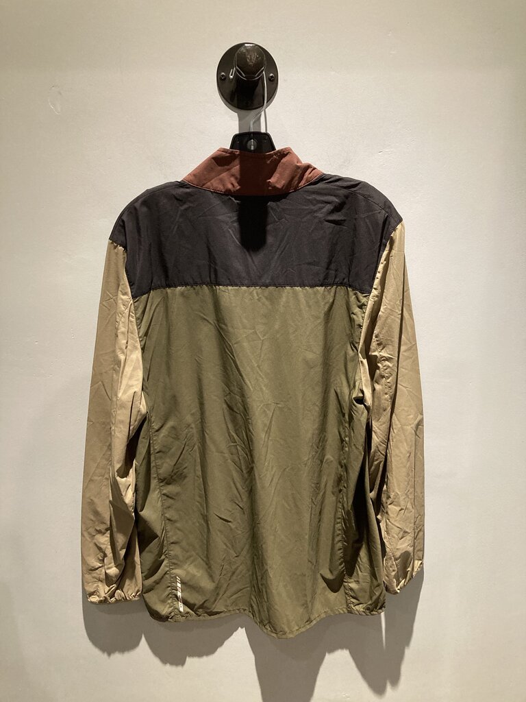 Flylow Davis Anorak, Black/Jasper, Men's L