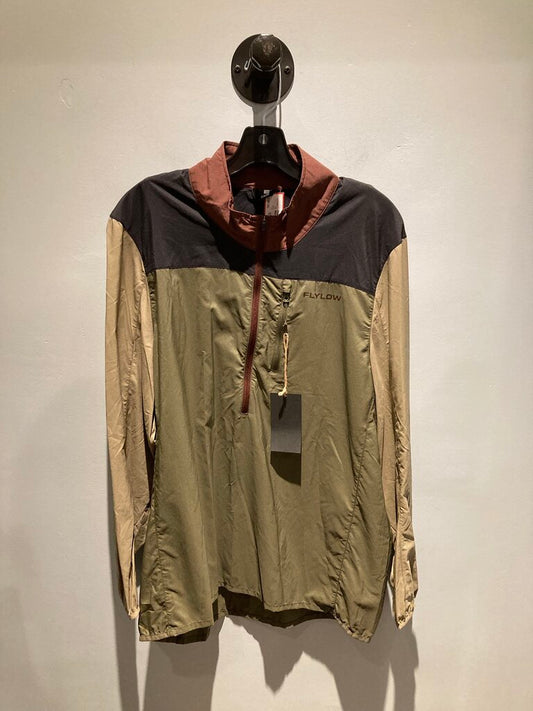 Flylow Davis Anorak, Black/Jasper, Men's L