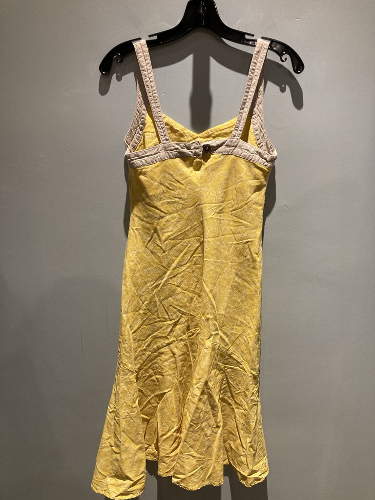 Patagonia Button Tank Dress, Yellow/White, Women's 4