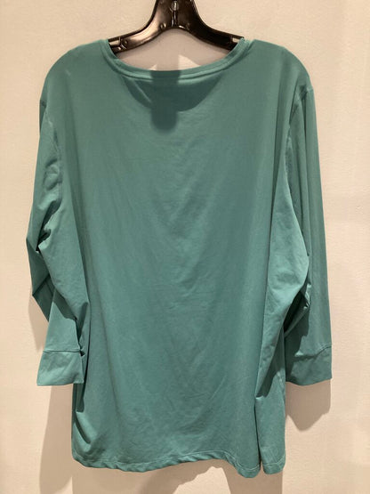 Mountain Hardwear Shirt, Blue, Women's 2XL