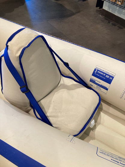 Sea Eagle 370 Tandem Inflatable Kayak (w/ Foot Pump, 2 x Paddles & Carry Bag)