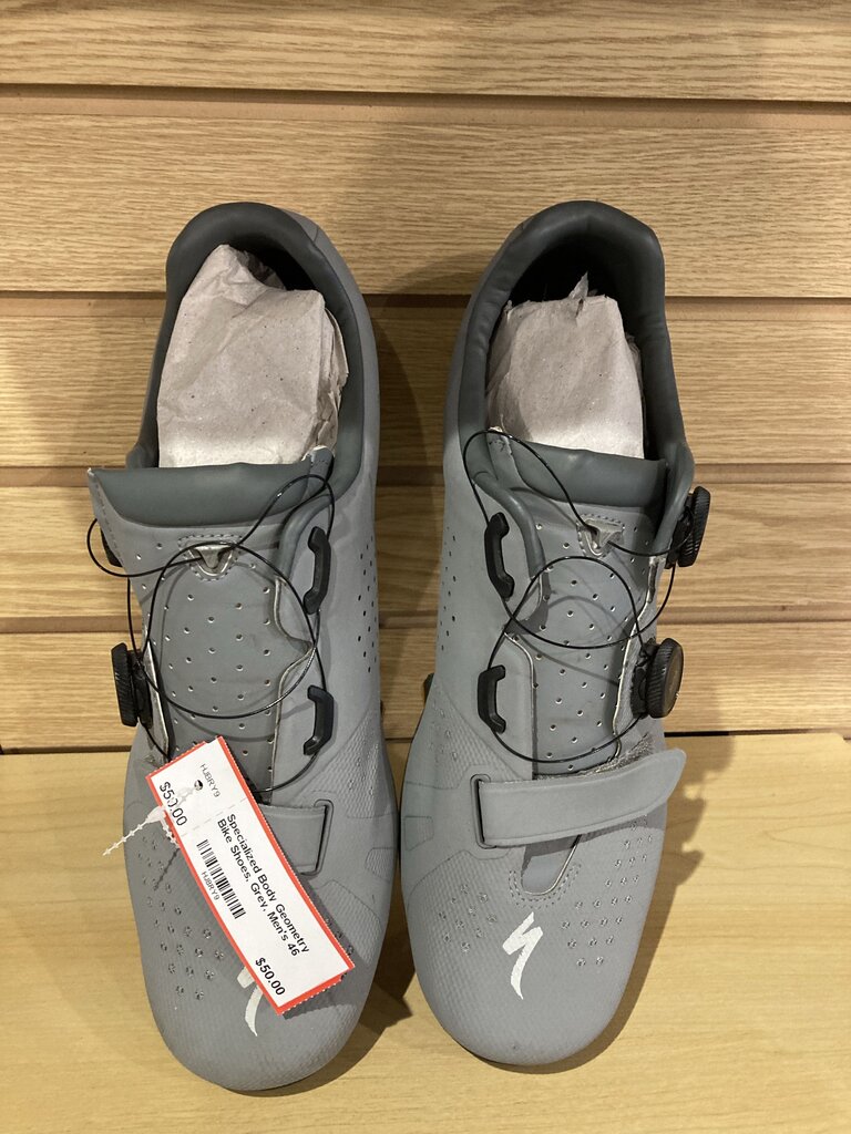 Specialized Body Geometry Bike Shoes, Grey, Men's 46
