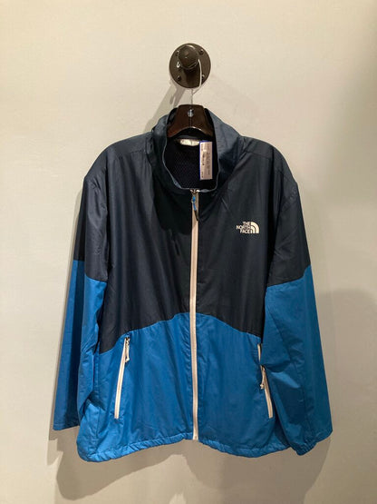 The North Face Wind Jacket, Blue/Blue, Men's XXL