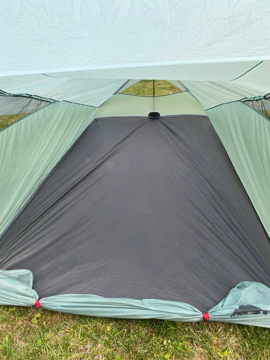 MSR FlyLite Ultralight Tent, Light Blue/Grey, 2P (Need Trekking Poles)