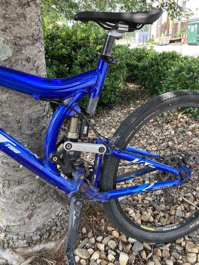 2003 Giant VT Two w/ RockShox RL 120, Blue, Size 19", 26"