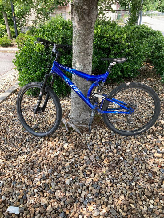 2003 Giant VT Two w/ RockShox RL 120, Blue, Size 19", 26"