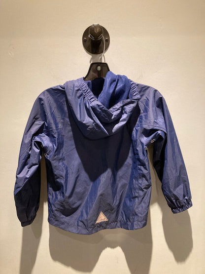 LL Bean Windbreaker, Blue, Kid's 6X-7