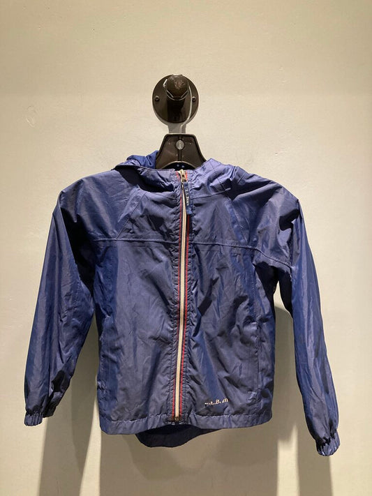 LL Bean Windbreaker, Blue, Kid's 6X-7