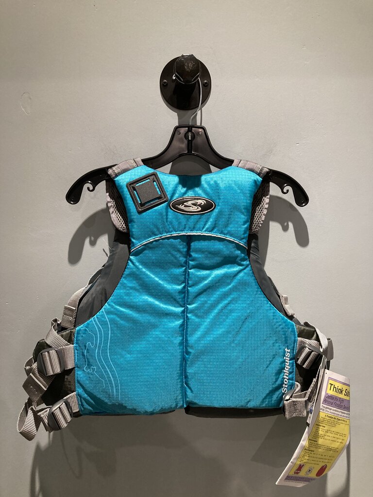 Stholquist Glide PFD, Teal/Grey. PLUS