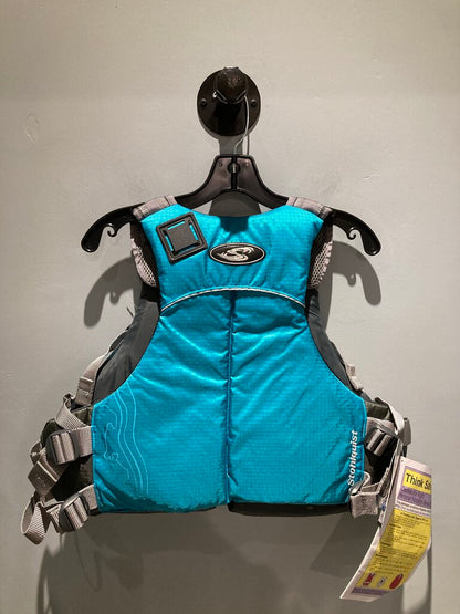 Stholquist Glide PFD, Teal/Grey. PLUS